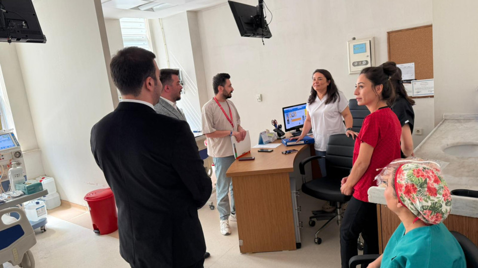 Genel Başkan Yardımcımız Arif Camgöz’den Elmadağ Devlet Hastanesine Ziyaret